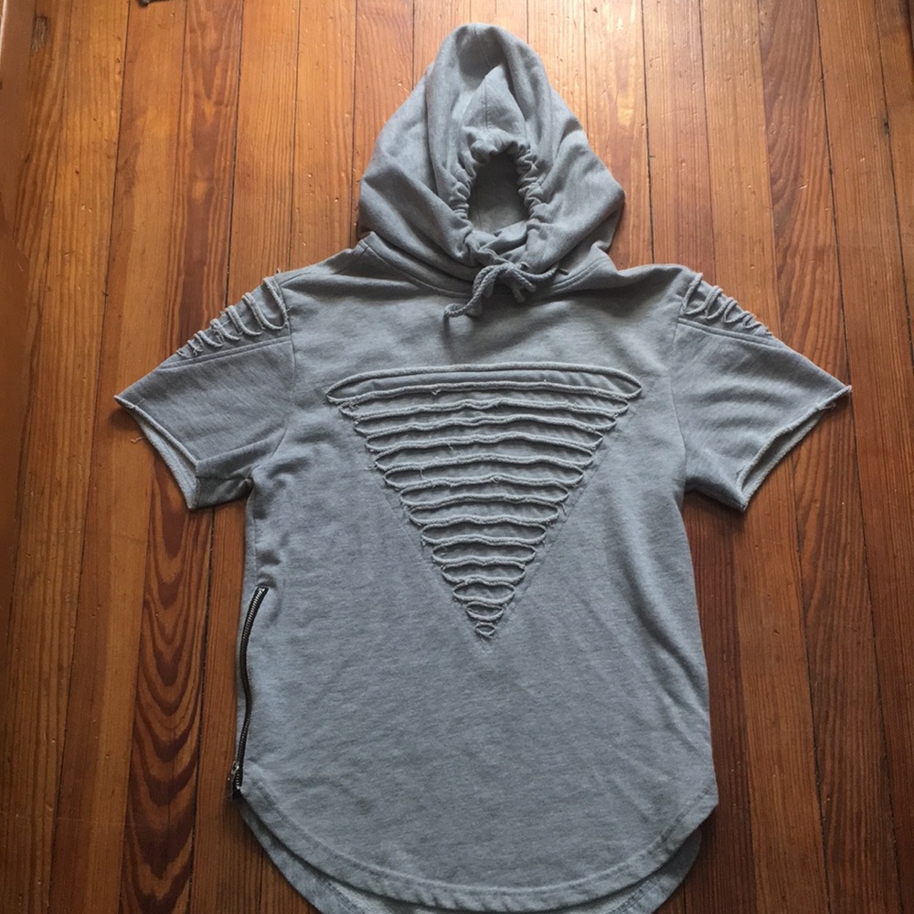 Denim Factory Longline Hoodie (ShortSleeve)